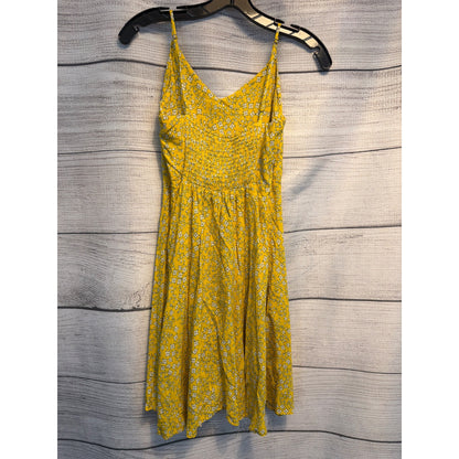 Gap Floral Print Smocked Waist Sundress Size XSP