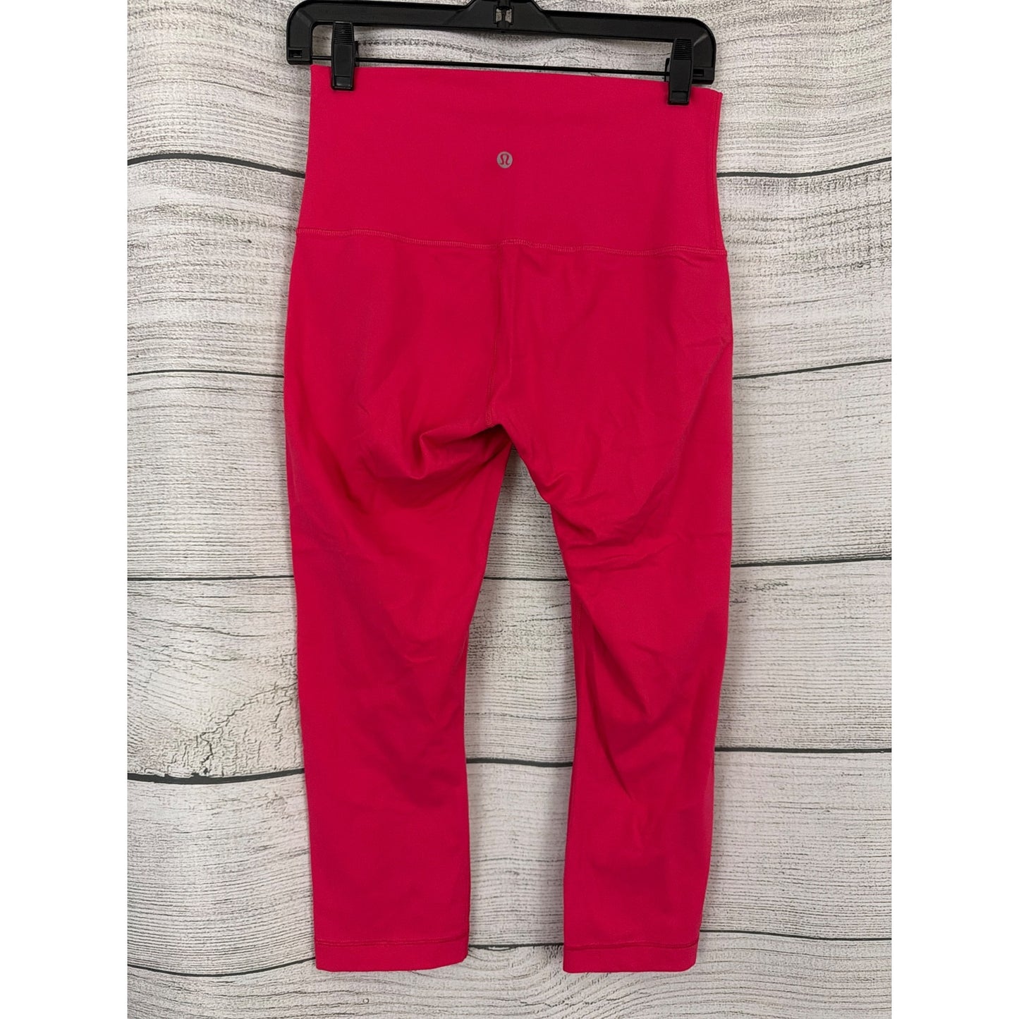 Lululemon High-Rise Hot Pink Cropped Leggings Size 8