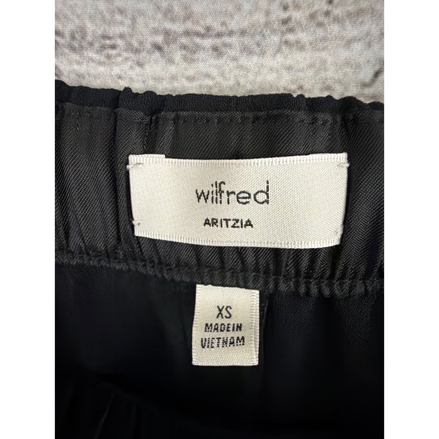 Wilfred Aritzia Black Elastic Waist Jogger Pants Size XS