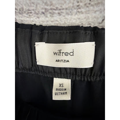 Wilfred Aritzia Black Elastic Waist Jogger Pants Size XS