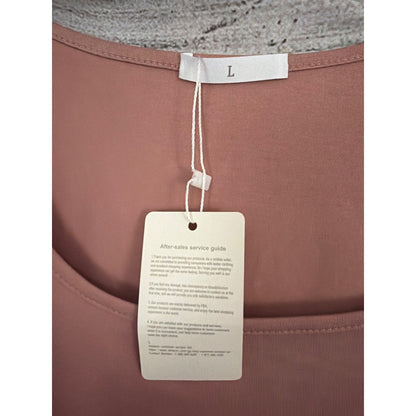 NWT Long-Sleeve Scoop Neck Bodysuit Size L