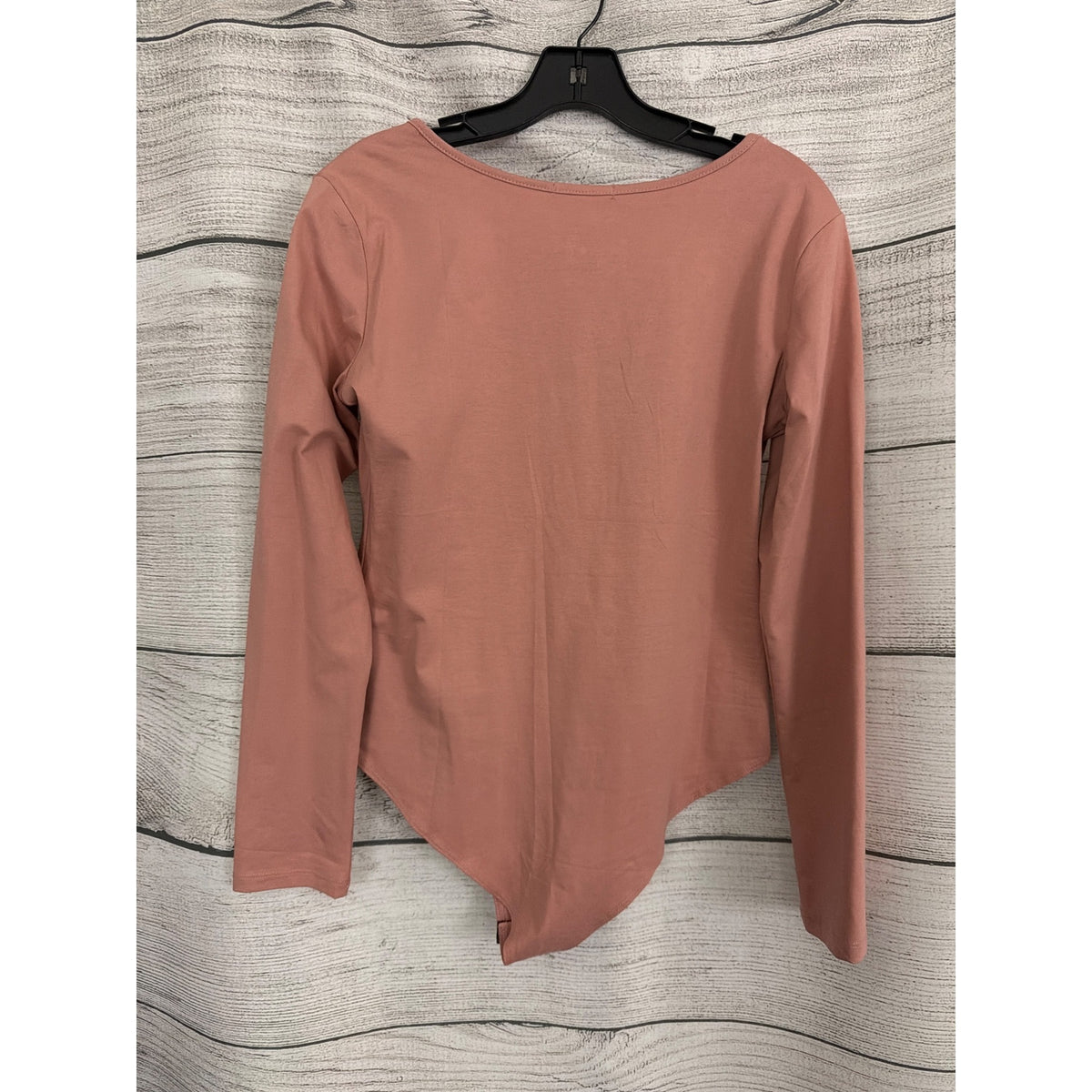 NWT Long-Sleeve Scoop Neck Bodysuit Size L
