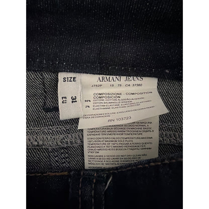 AJ Armani Jeans Dark Wash Denim Pants Size 31