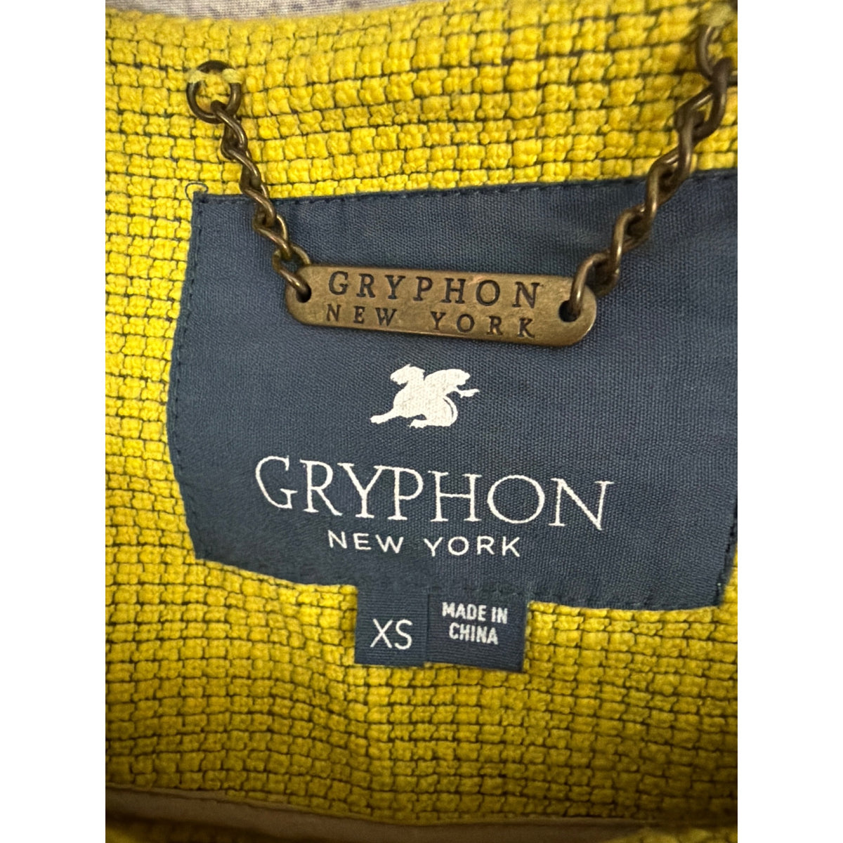 Gryphon New York Cropped Open-Front Jacket Size XS