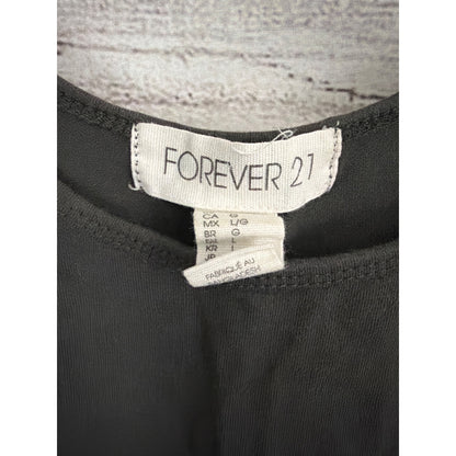 Forever 21 Charcoal Gray Tank Dress Bodycon Style Size L