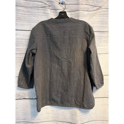 Coyuchi Organic Cotton Striped Tunic Top S