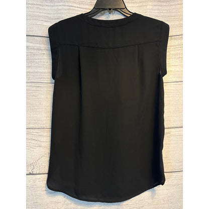 J. Crew Black Sleeveless Blouse Size 0