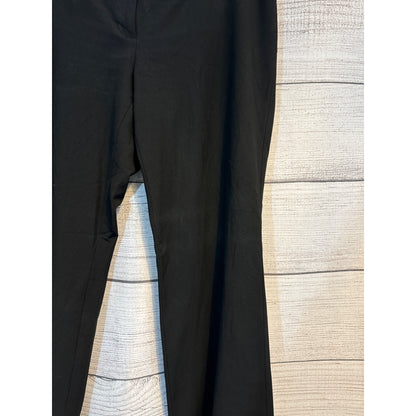 Ann Taylor Loft Womens Black Pants Flare Leg Size 8