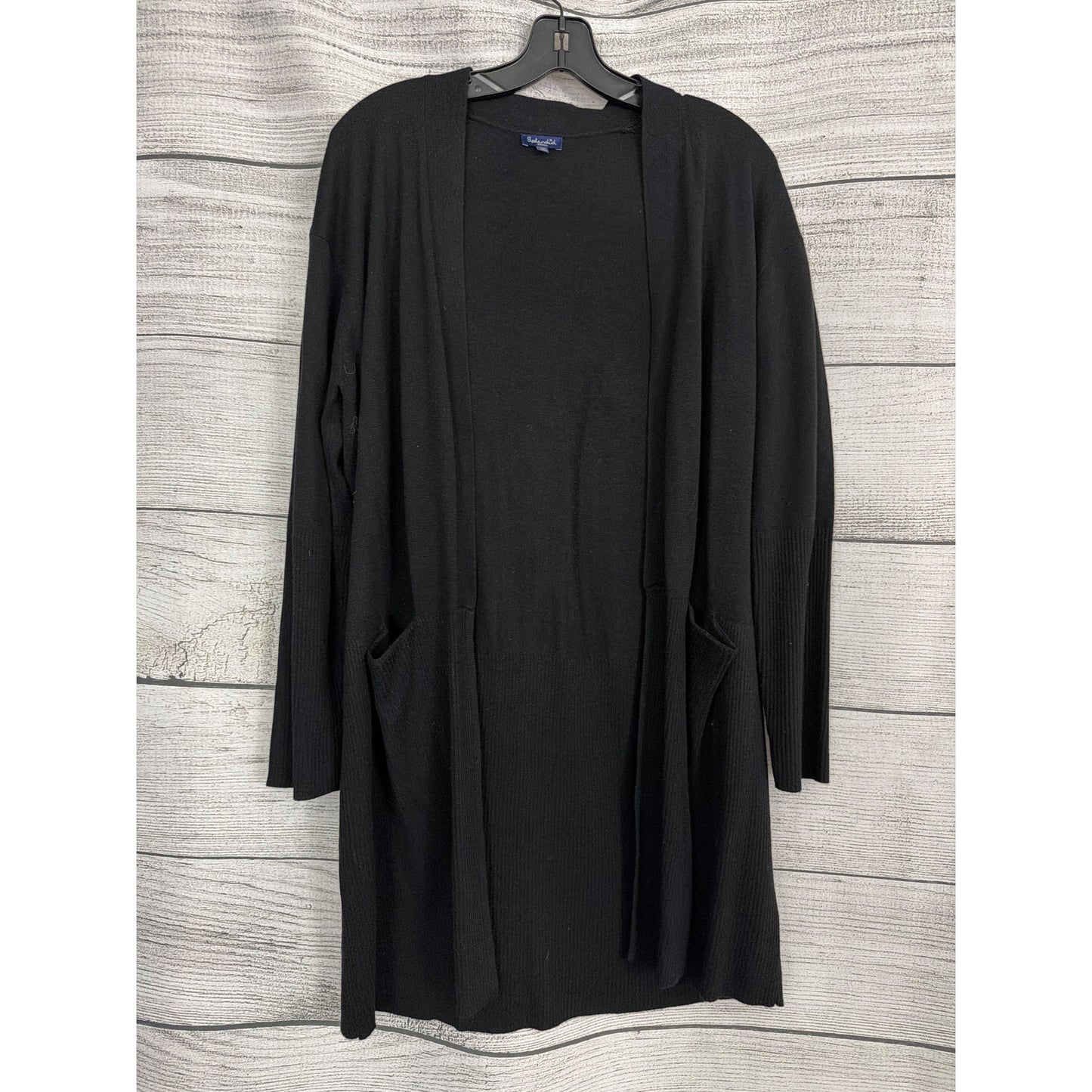 Splendid Cashmere Blend Open Front Cardigan With Pockets Size S