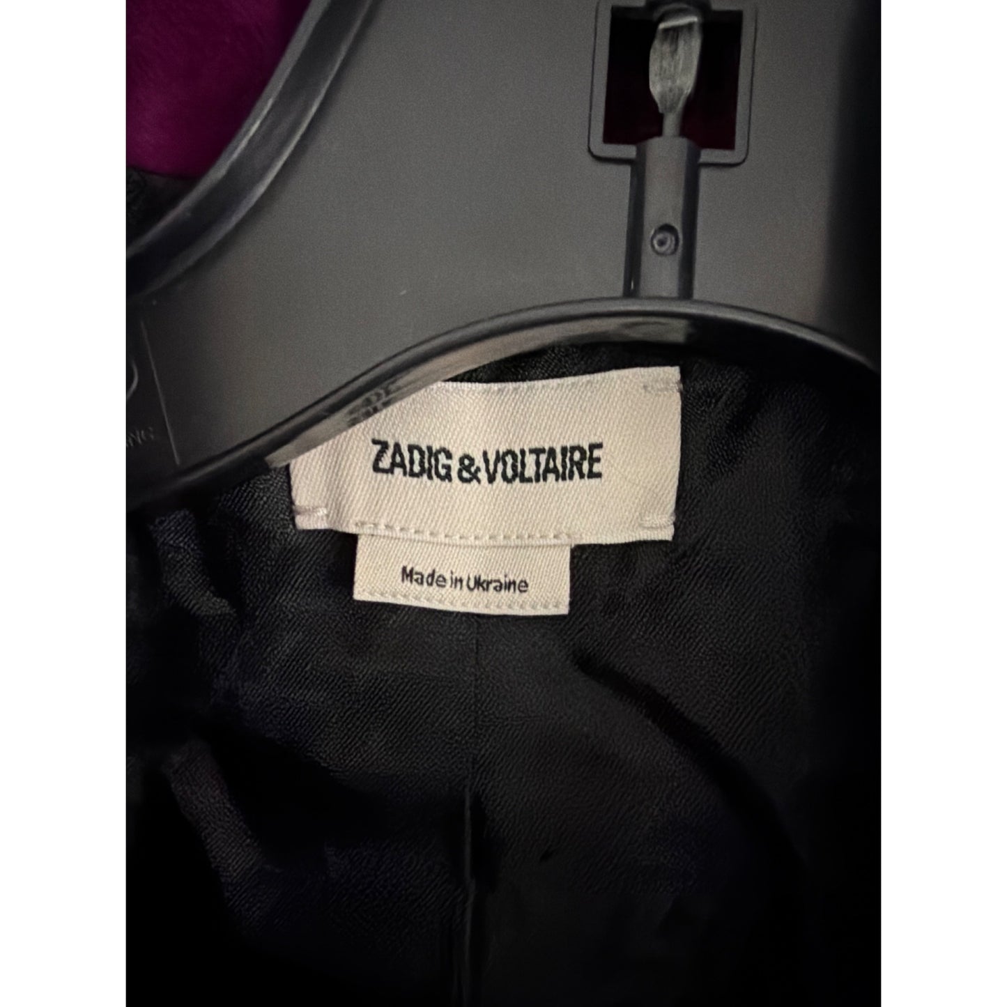 Zadig & Voltaire Visko Velvet Jacket Size 38, shorts size 36