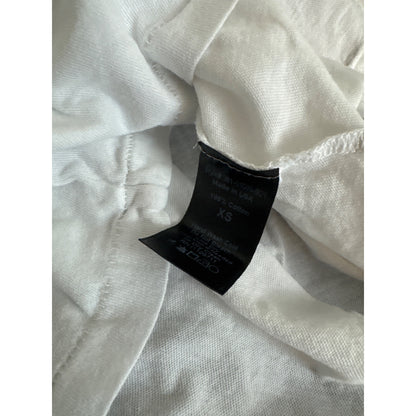 Jenni Kayne White Basic Soft Tee Size XS