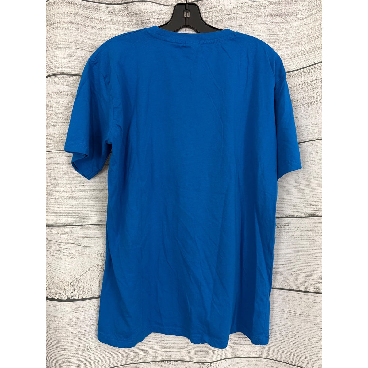 Mens I Love NY Blue Graphic T-Shirt Size L