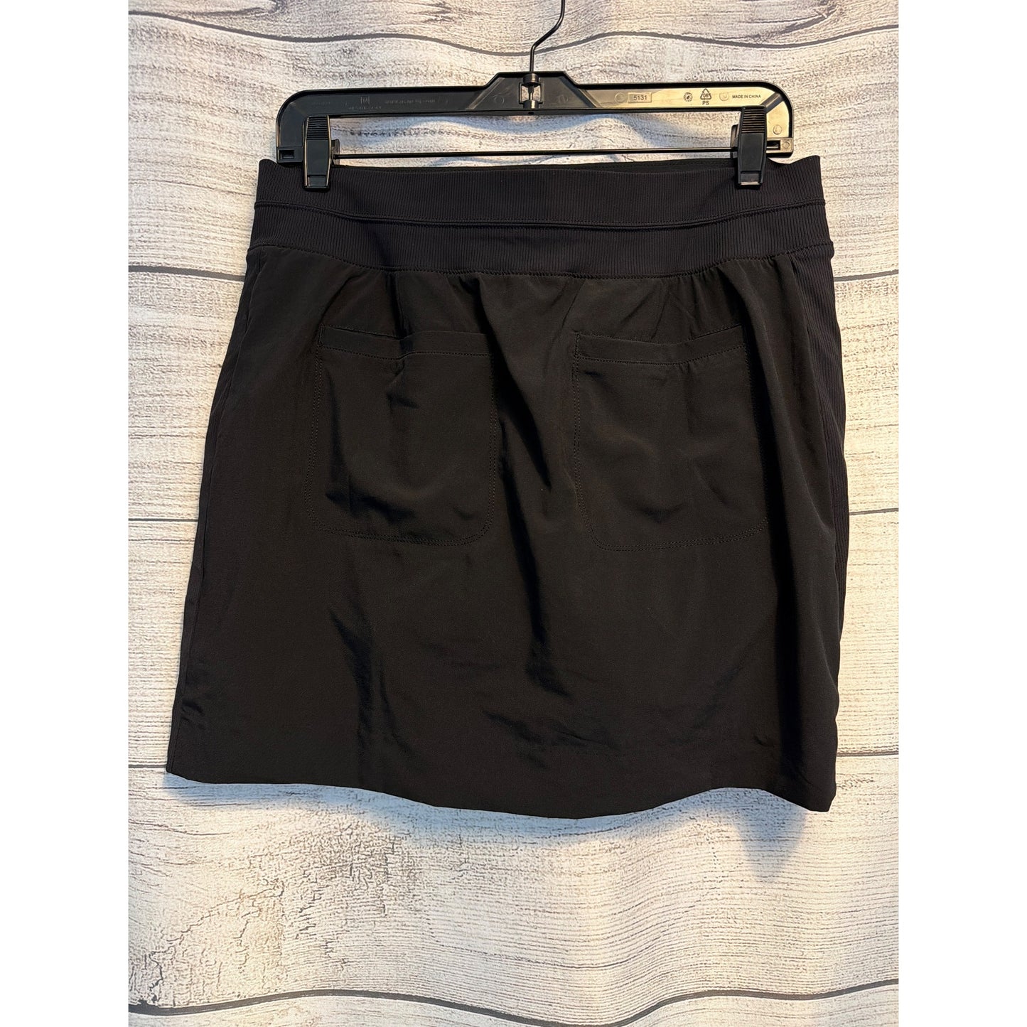 Athleta Black Skort With Built-In Shorts Size 10