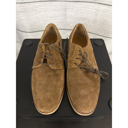 Mens Topman Brown Suede Lace-Up Oxford Shoes Size 41