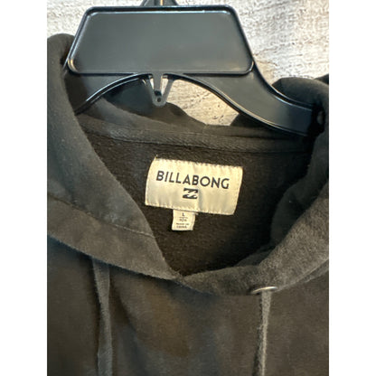 Billabong Mens Hoodie Camo Sweatshirt Black L