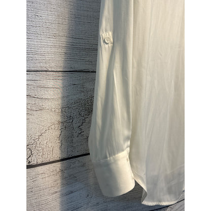 Tart Poly Silk Button down