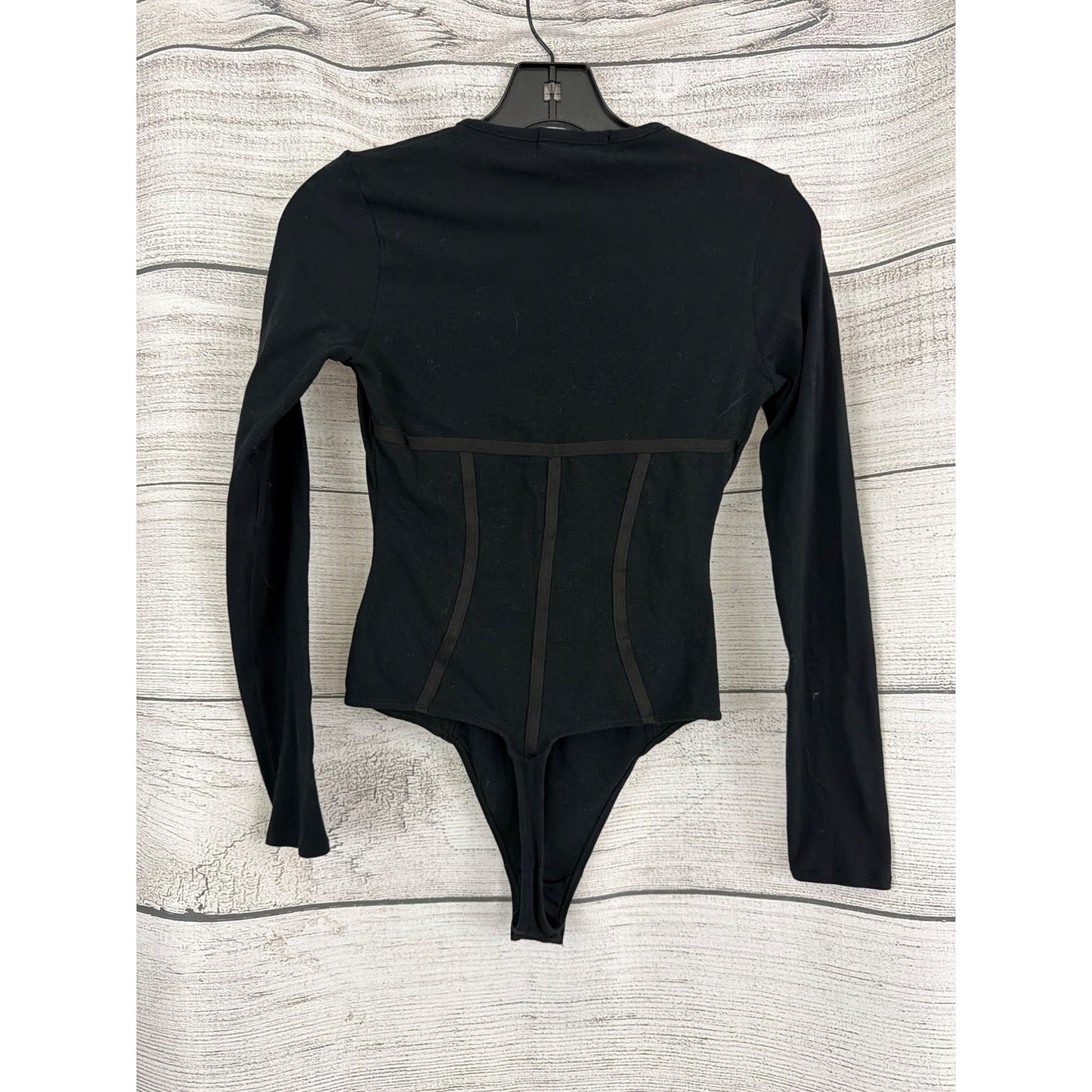 Fleur Du Mal Organic Cotton Long Sleeve T-Shirt Bodysuit Size S