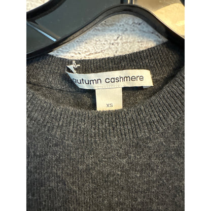 Autumn Cashmere Ruched Sleeve Tie Detail Sweater Size XS
