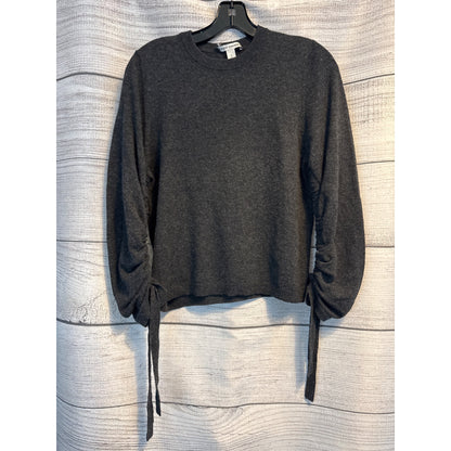 Autumn Cashmere Ruched Sleeve Tie Detail Sweater Size XS