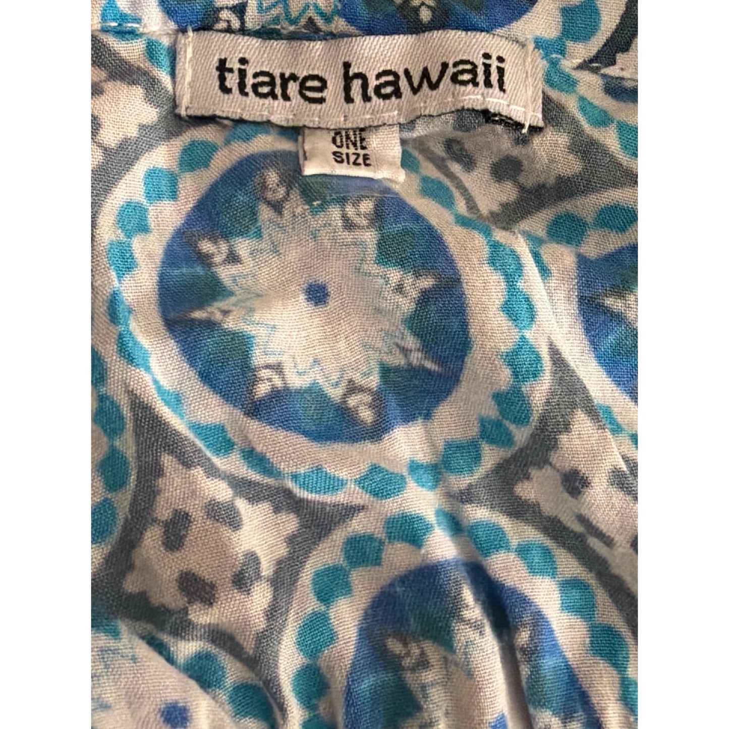 Tiare Hawaii Sleeveless Boho Dress O/S