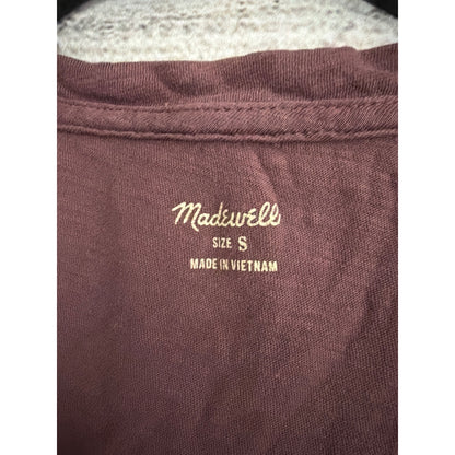 Madewell Whisper Cotton V-neck Tank Size S