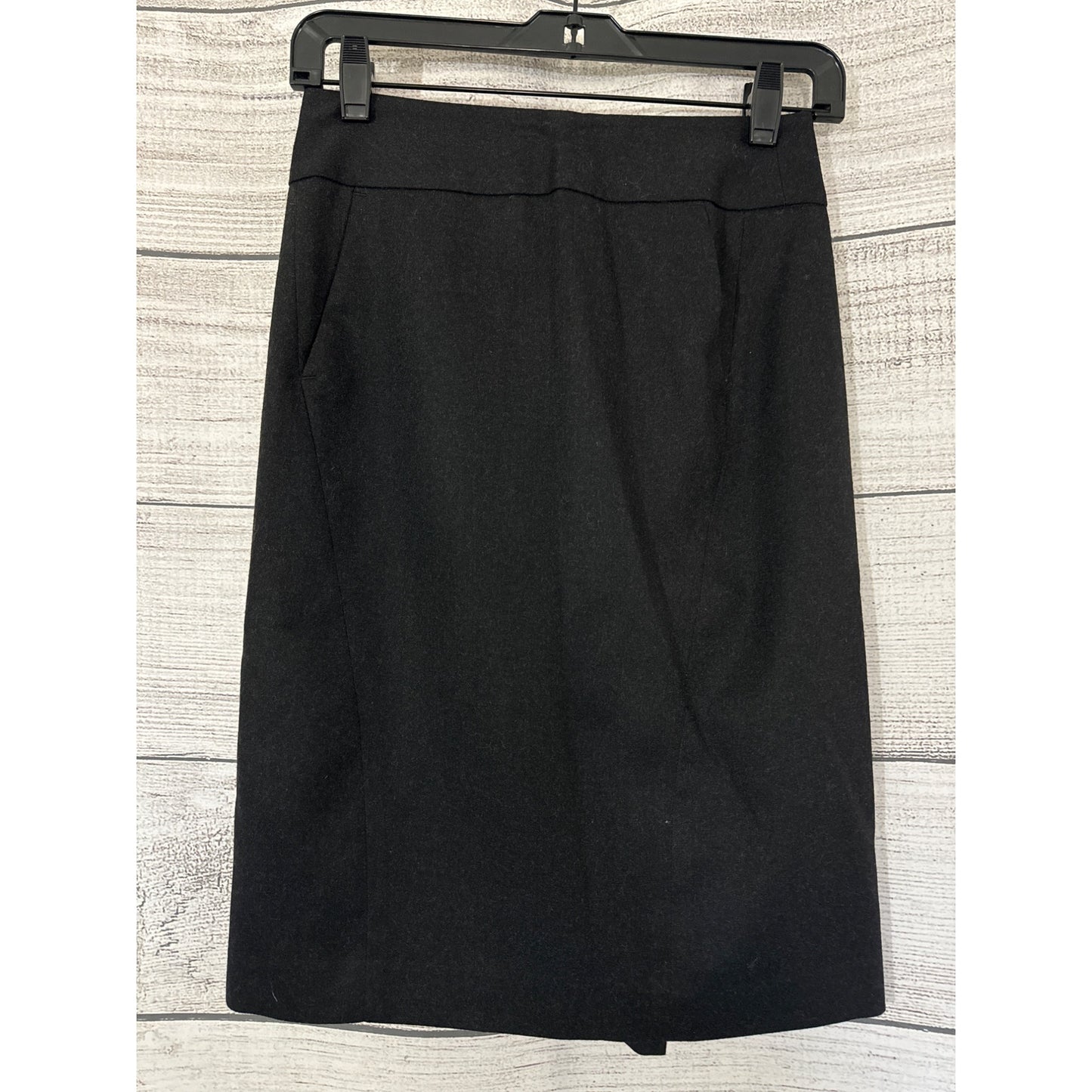 Rag & Bone Wool Pleated Pencil Skirt With Back Vent Size 26