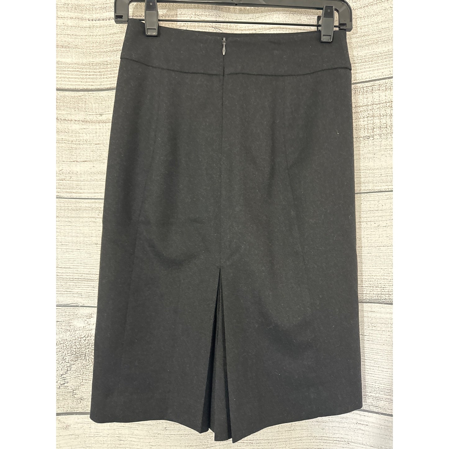 Rag & Bone Wool Pleated Pencil Skirt With Back Vent Size 26