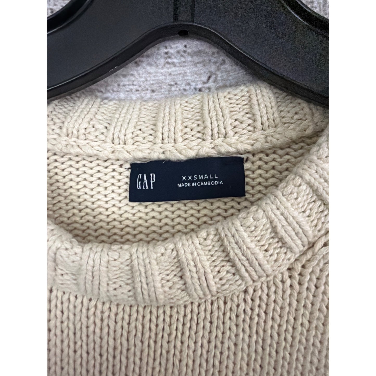 Gap Oversized Boxy Knit Sweater Size XXS