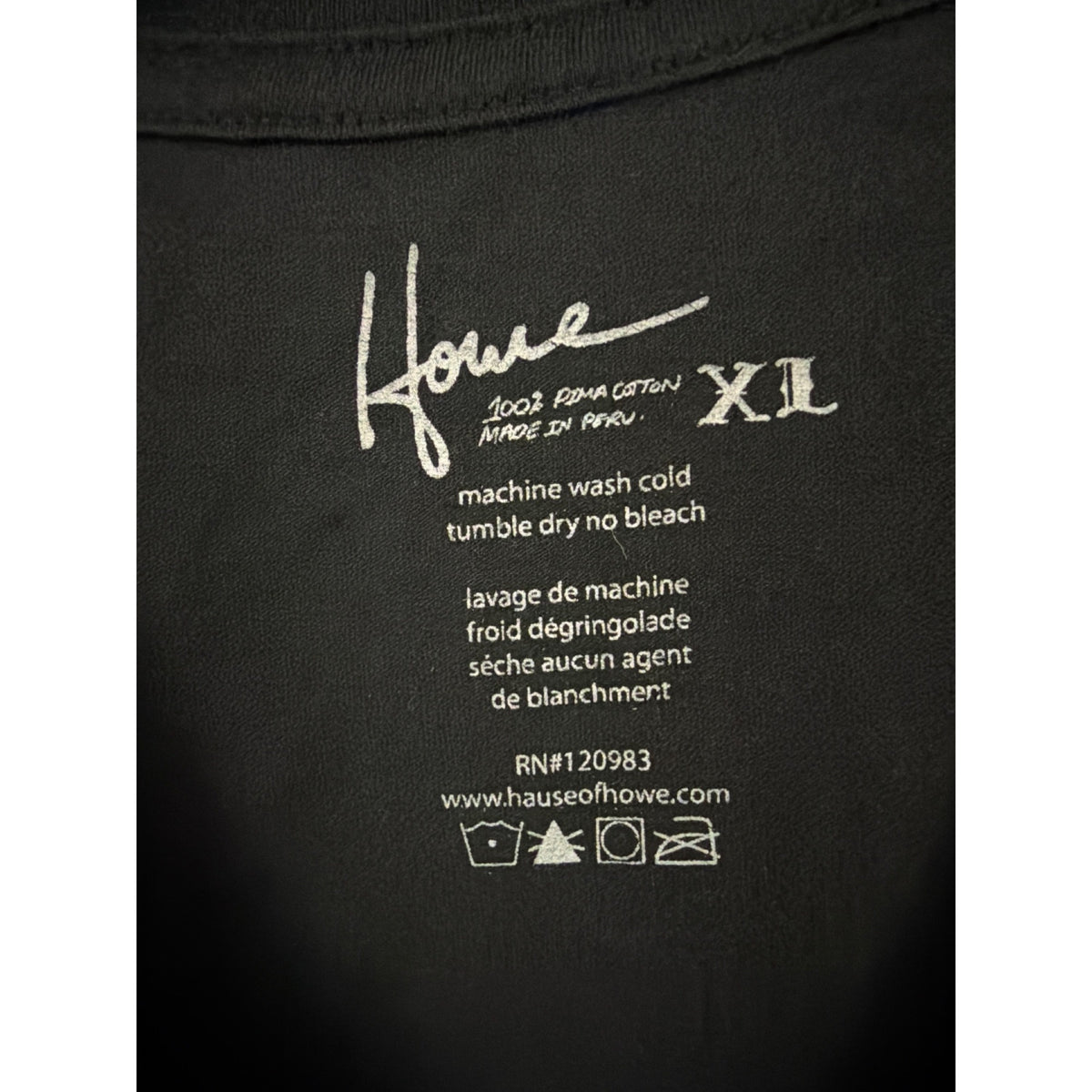Mens Vintage Y2K Hause Of Howe Graphic Tee Size XL