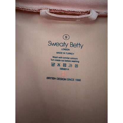 Sweaty Betty Orange Fast Track Running Jacket Size S