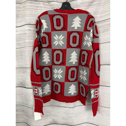 NWT Mens Ohio State Buckeyes Holiday Sweater Size M