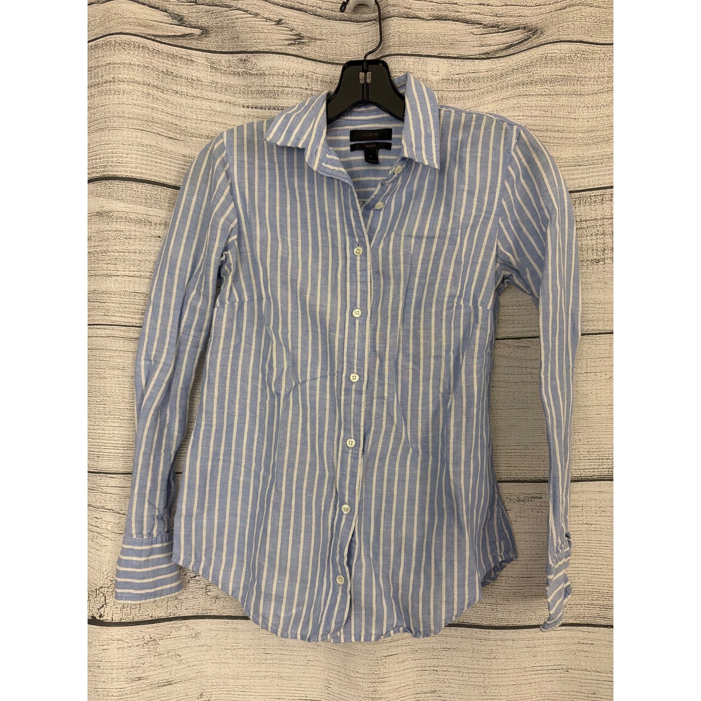 J.Crew Classic-fit Soft Gauze Shirt Size 0P