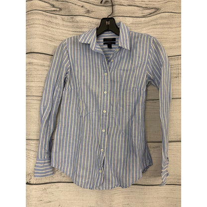 J.Crew Classic-fit Soft Gauze Shirt Size 0P