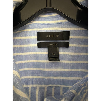 J.Crew Classic-fit Soft Gauze Shirt Size 0P