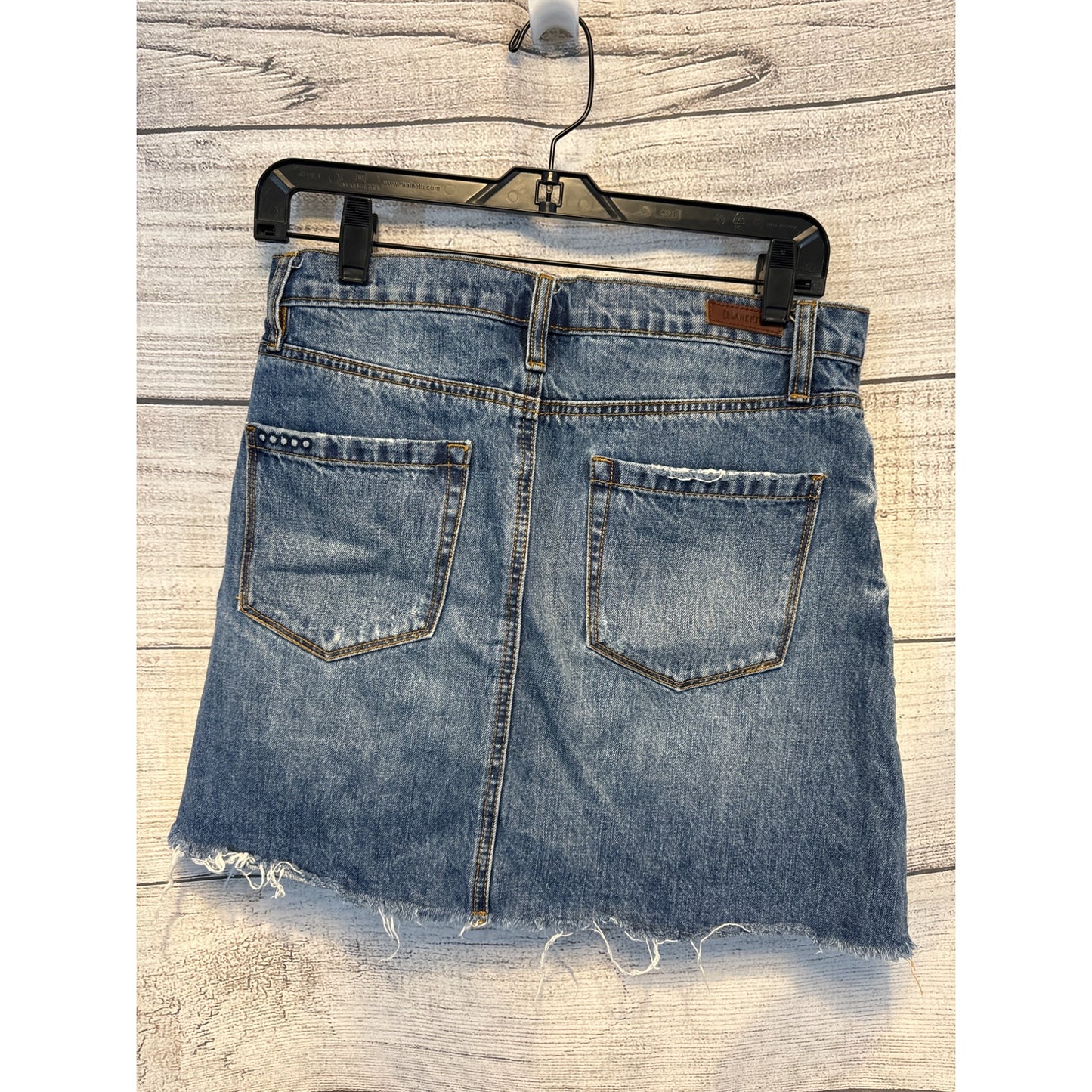 Women's BlankNYC Frayed Jean Skirt Size 27