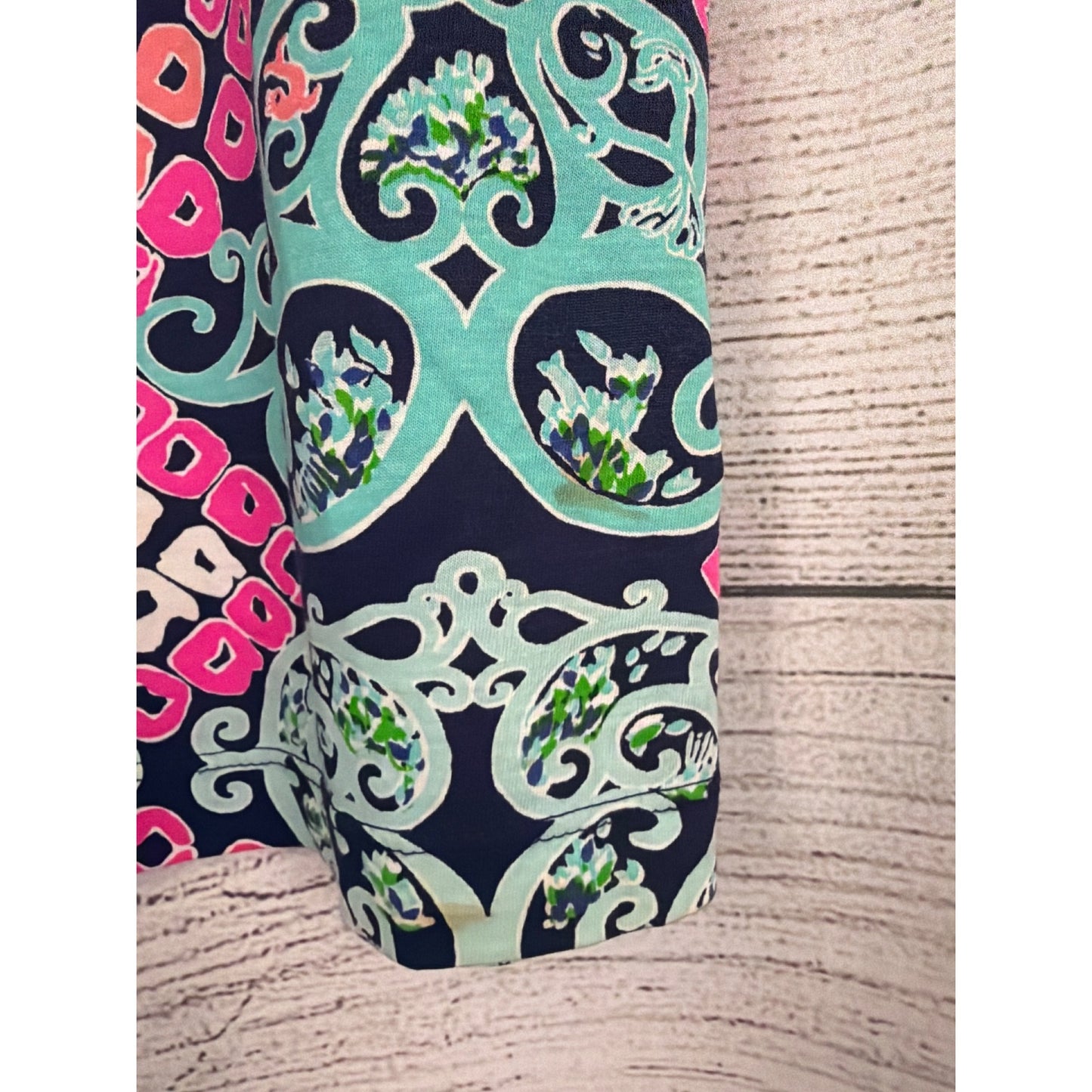 Lilly Pulitzer Robyn Behind The Gate Print Stretch Dress Size XS