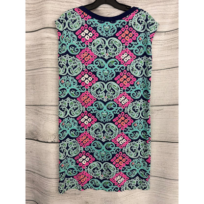Lilly Pulitzer Robyn Behind The Gate Print Stretch Dress Size XS