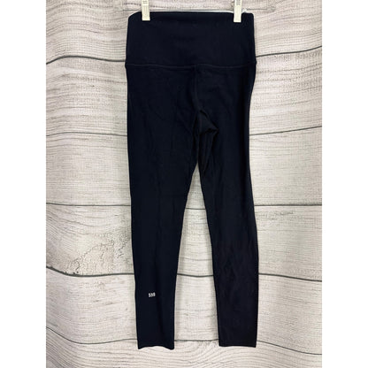 Splits59 Black High-Waisted Leggings Size S