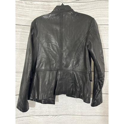 Women's Jones New York Leather Jacket Size M