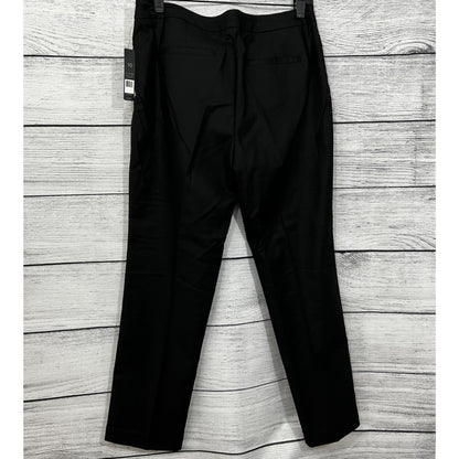 NWT Nic+Zoe Black Onyx Straight-Leg Pants Size 10