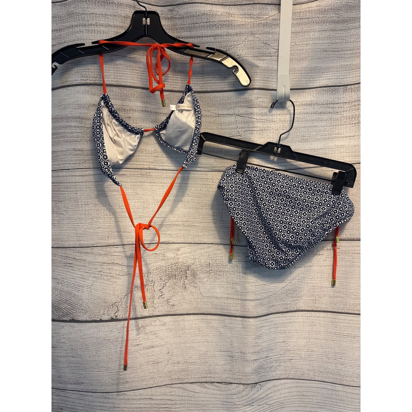 Helen Jon Tangier Geometric Bikini Size XS/S