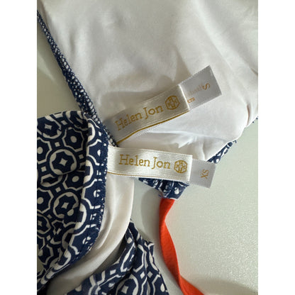 Helen Jon Tangier Geometric Bikini Size XS/S