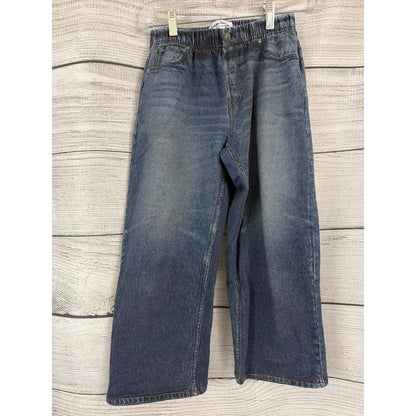 Vintage Havana Girls Mira Faux Denim Sweatshirt Jeans Size 14