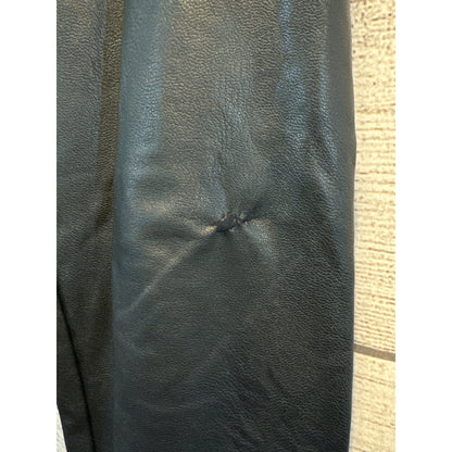 Commando Black Faux Leather Leggings Size XL