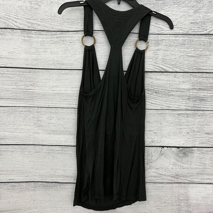 French Connection Sleeveless Drape Tank Top With Gold Rings Size M