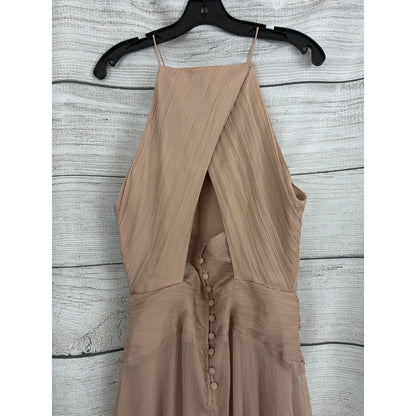 NWT ASOS Tall Bridesmaid Maxi Dress w Layered Skirt Size US10