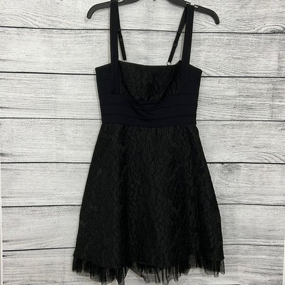 NWOT black lace BCBG dress