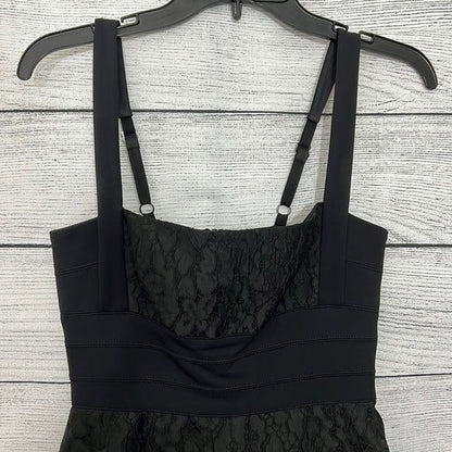 NWOT black lace BCBG dress