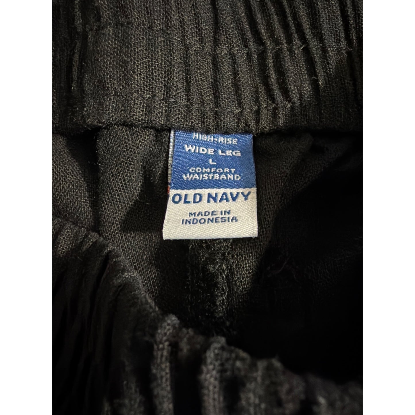 Old Navy High-Rise Wide-Leg Comfort Band Pants L