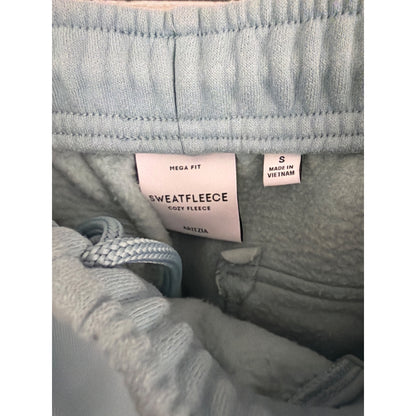 Aritzia Sweatfleece Matching Set In Blue Cozy Fleece Top M, Bottom S